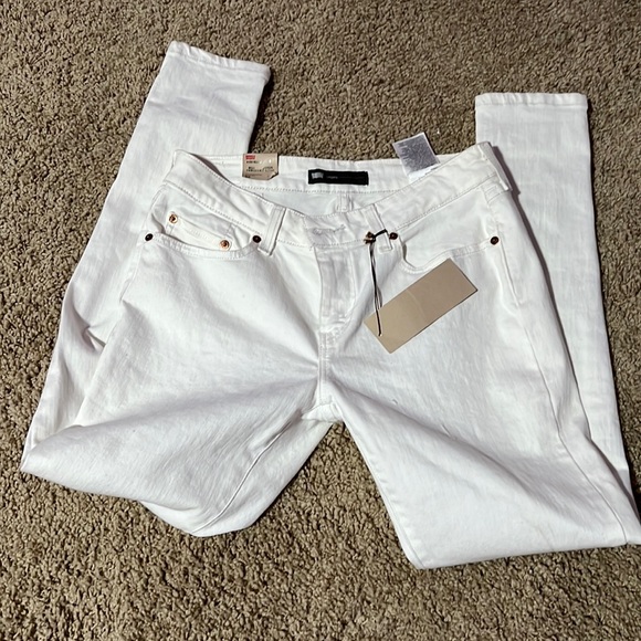 Levi’s white leggings size 13m/31 - Picture 1 of 7